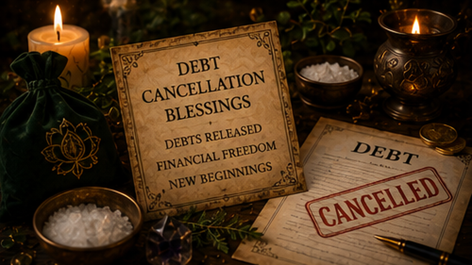 Debt Cancellation Blessings